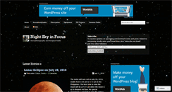 Desktop Screenshot of nightskyinfocus.com